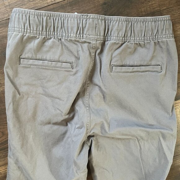 Tommy Hilfiger Boys Jogger Pants Stretch Bottom Logo Draw String Gray Size XL 20 - Picture 8 of 9